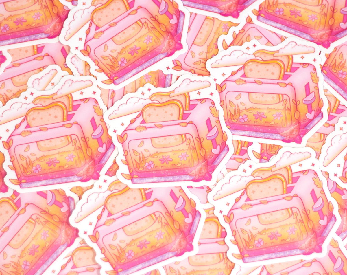 Toaster sticker