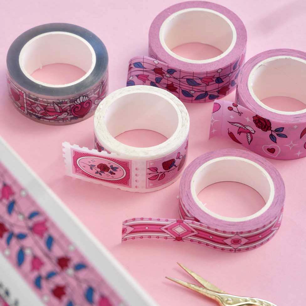 Love bite stamp washi tape